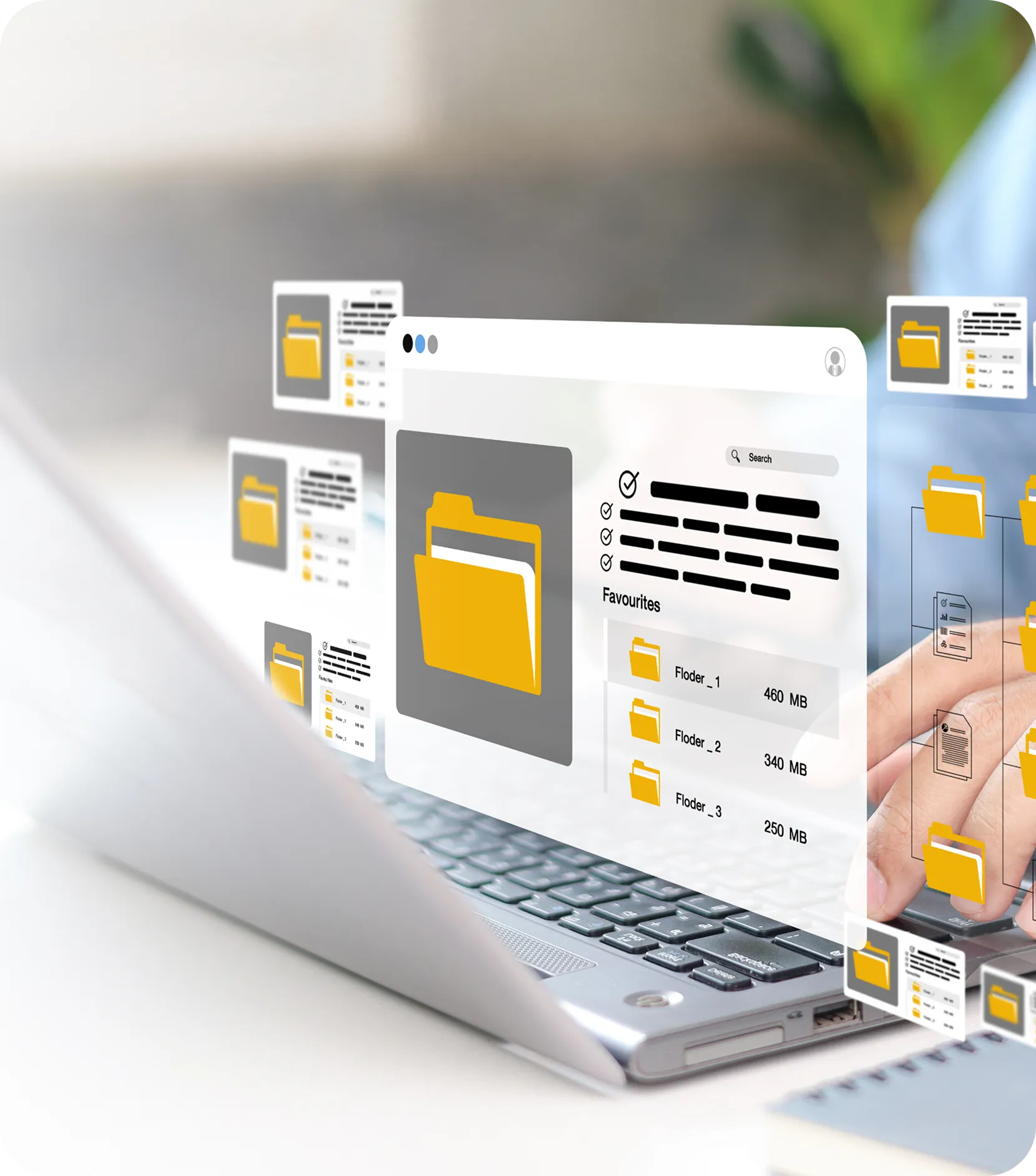 Document Management System Interface